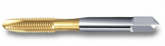 Метчик М 6х1.0 6H HSS-E TiN прямой с подточ. скв. DIN371 Deskar