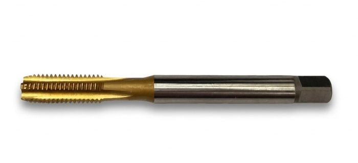 Метчик М 8х1.25 6H HSS-E TiN прямой DIN371 Deskar